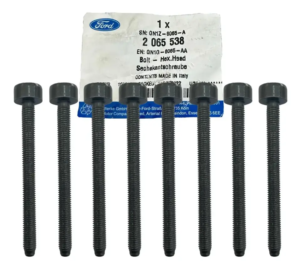 Juego de 8 Tornillos de Culata Ford Ka y EcoSport 1.5 Dragon 12V