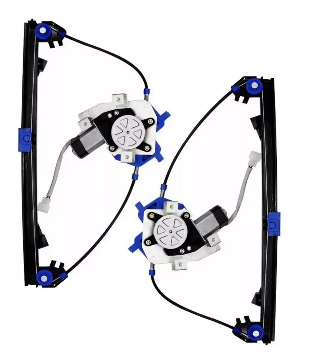Par de mecanismos de elevalunas eléctricos para Symbol de 4 puertas (delanteros) con motor