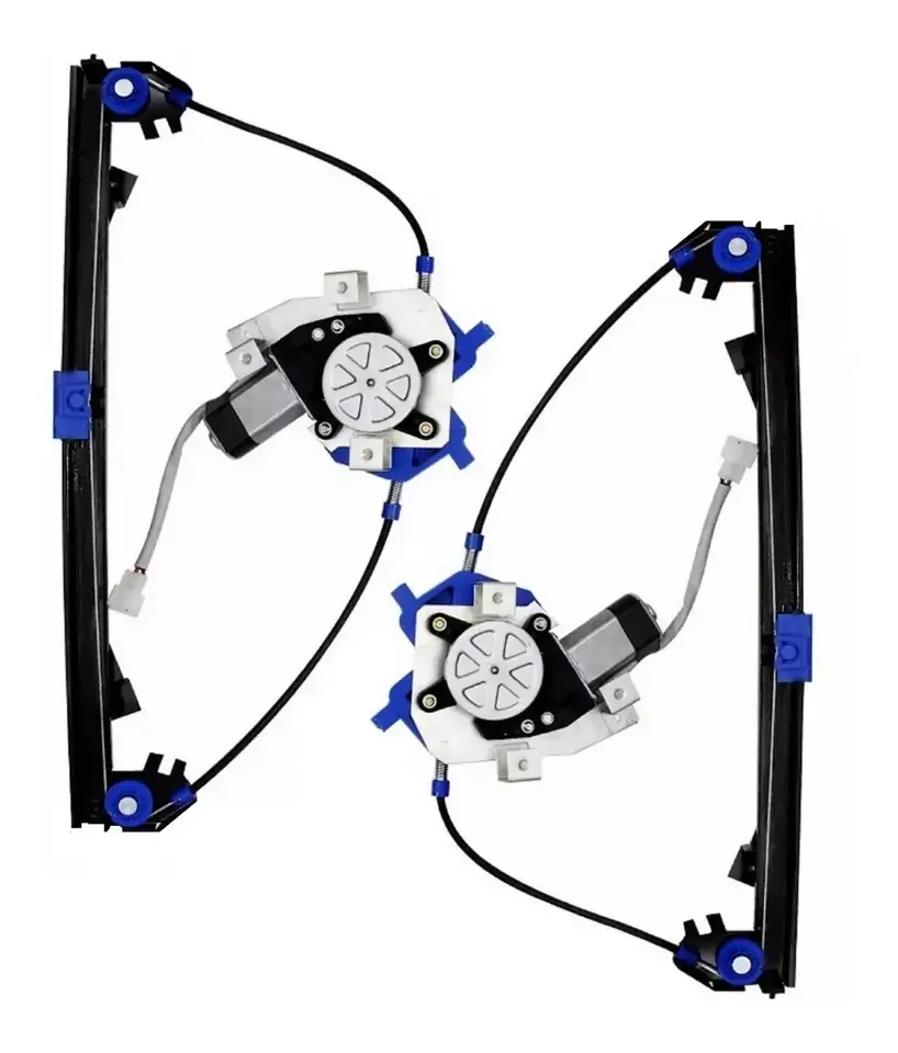 Par de mecanismos de elevalunas eléctricos para Symbol de 4 puertas (delanteros) con motor