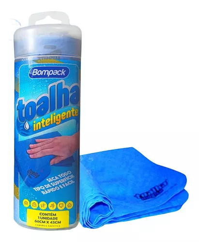 La toalla mágica inteligente Bompack absorbe agua (11und)