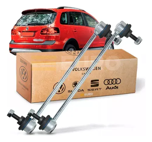 Par Bieleta Bracinho Estabilizador Porteria saveiro 2010/2017 Original Volkswagen