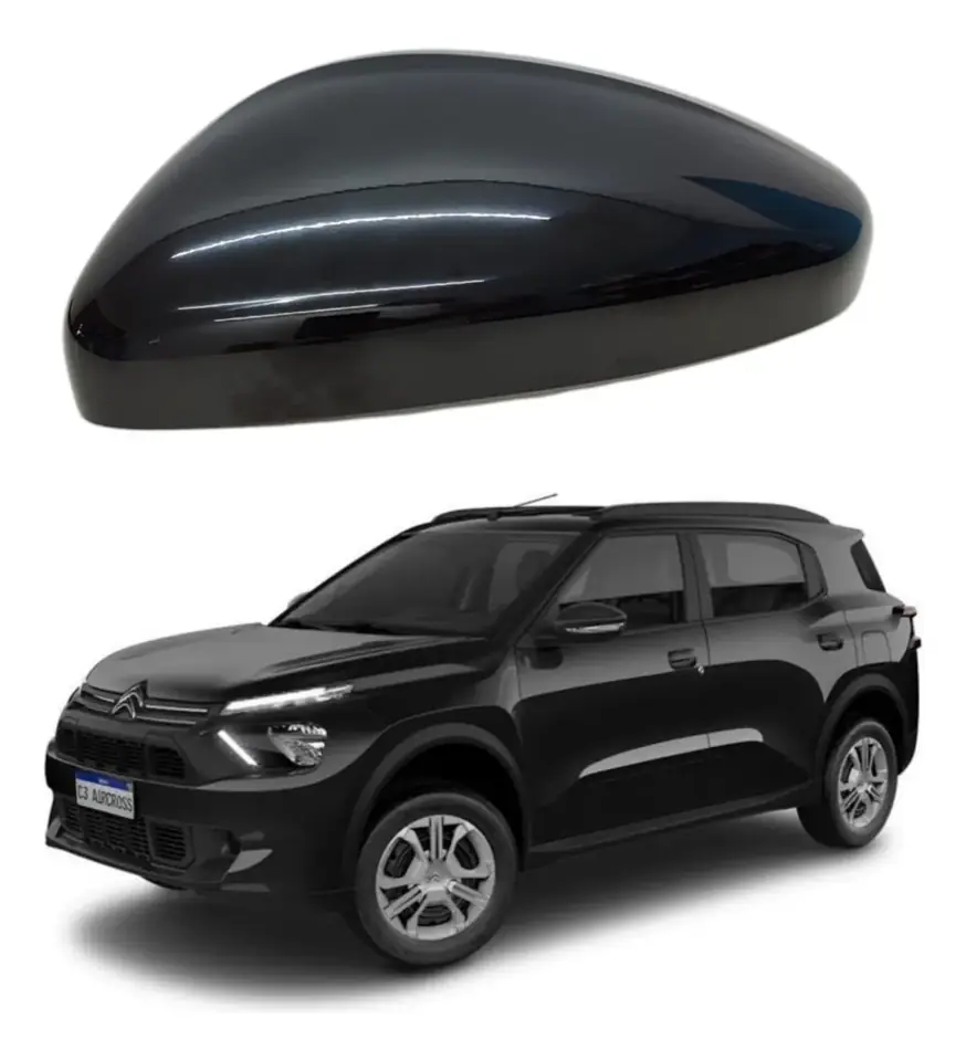 Tapa Retrovisor Citroen C3 / Aircross 22/25 negro izquierdo