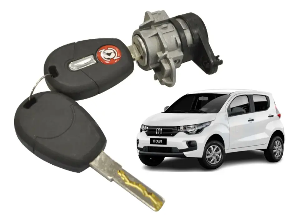 Cilindro de Puerta Izquierda para Fiat Mobi 2016–2022 (Incluye 2 llaves)