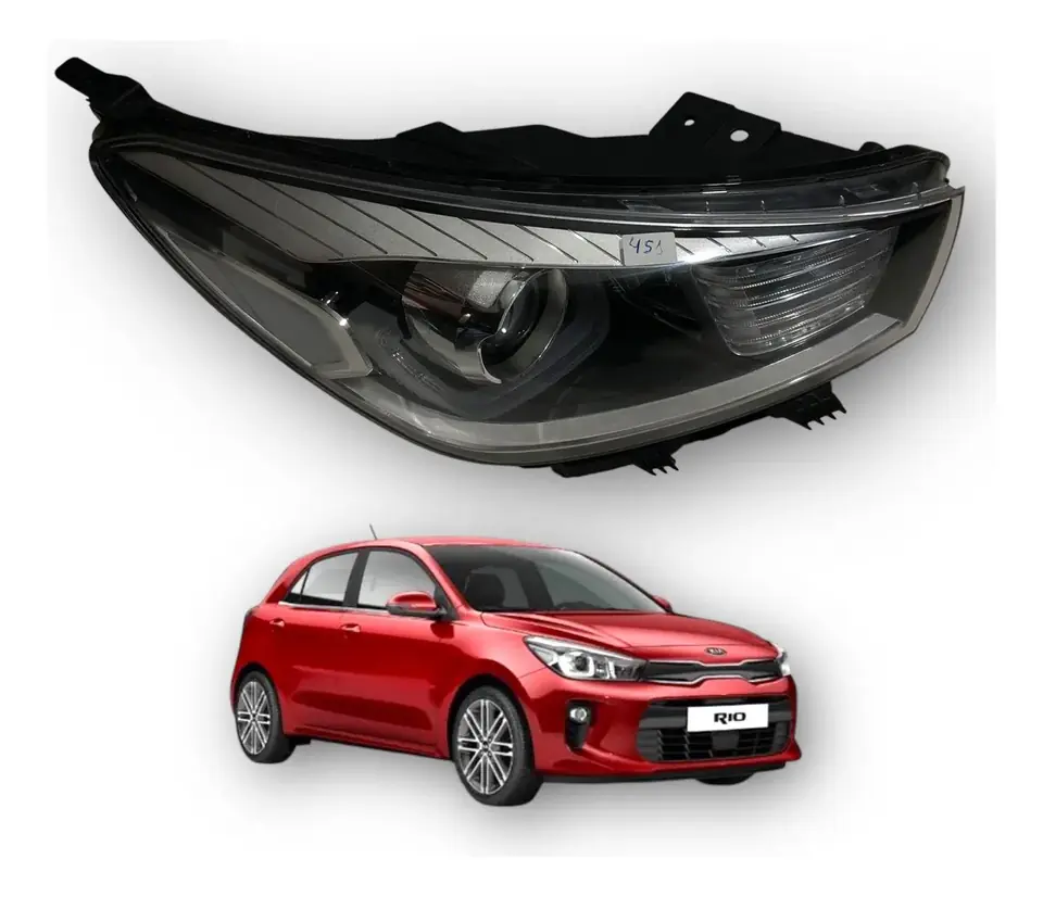 Faro Delantero Derecho Kia Rio 2018 2022 Original