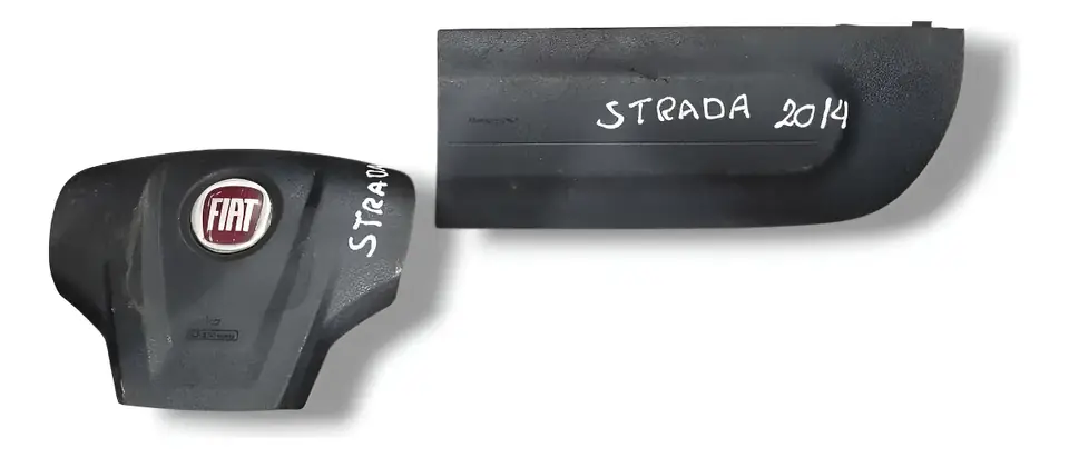 Kit Air Bag Fiat Strada 2014 2015 2016 2017 2018 Negro usado