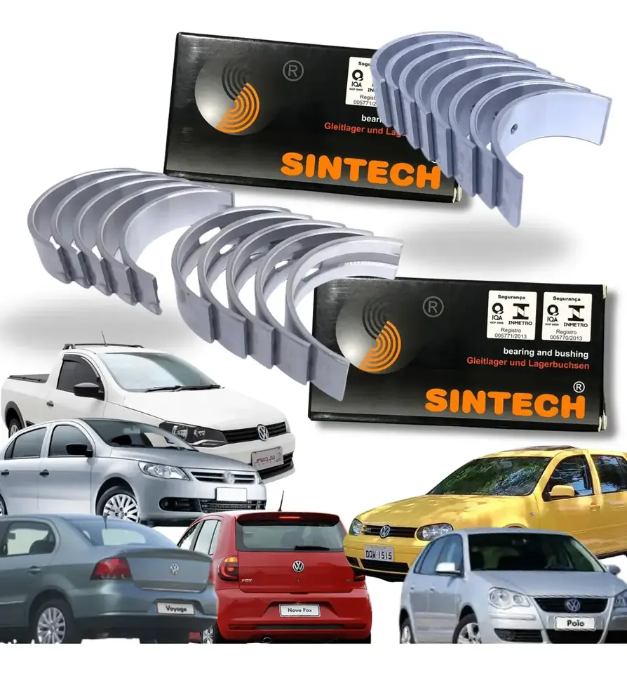 Juego de Metales de Biela y Bancada Volkswagen EA111 1.6 8V – Sintech