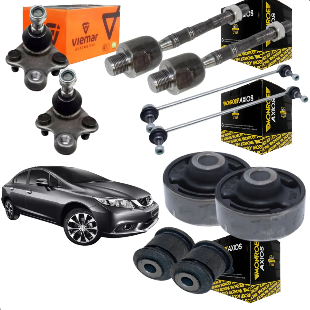 Kit Suspención  Civic G9 2012 a 2016