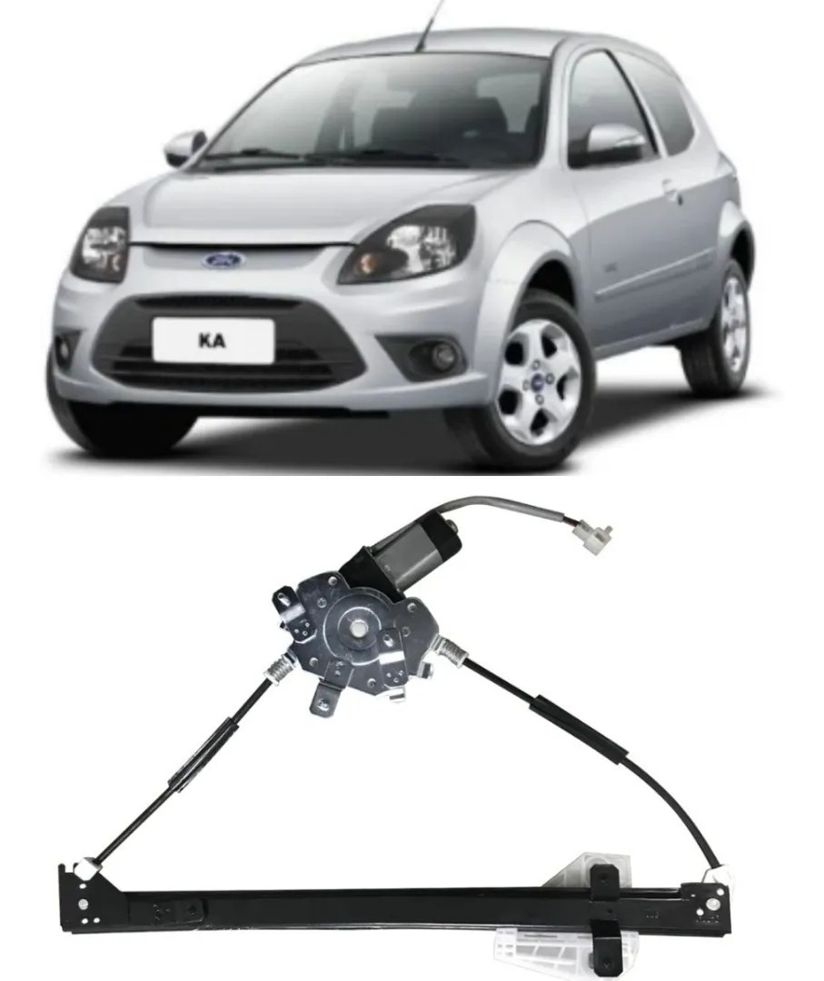 Maquina Vidro Elét C/motor Mabuchi Ford Ka 2pt 08/14 L-derecho