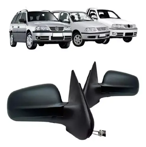 Par De Retrovisores Gol Parati Saveiro 99 A 08 G3 E G4 C/c 2p