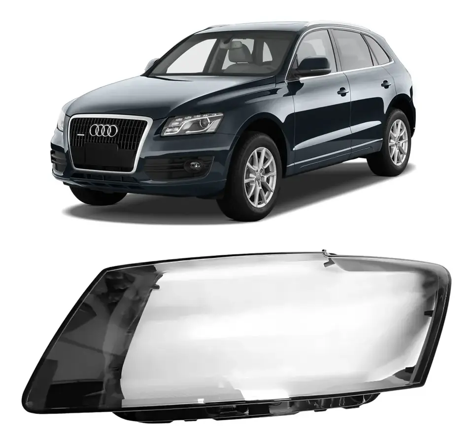 Lente del farol Audi Q5 2009 2010 2011 2012 Izquierdo