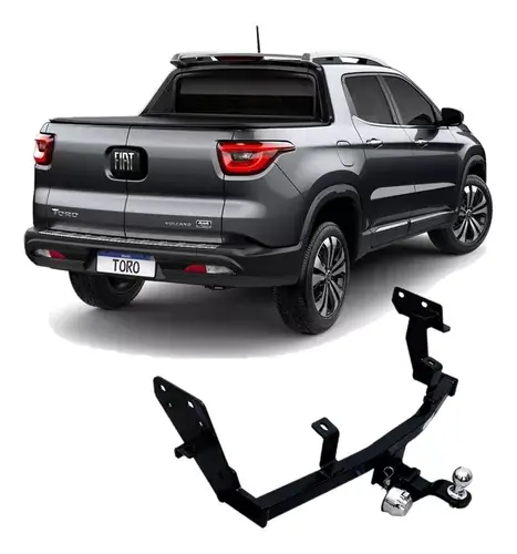 Enganche Remolque Desmontable Fiat Toro Volcano 2016 Al 2025 700kg