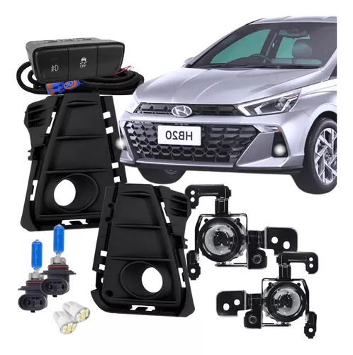 Par Faro caminero Hb20 2023 2024 Lámparas Botón Mod Originales