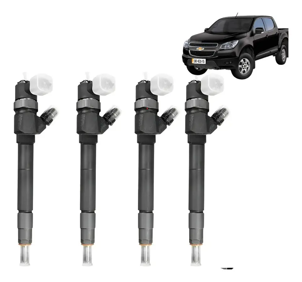 Kit de 4 Inyectores para Chevrolet S10 y Trailblazer 2.8 180cv Diesel 2011/2015