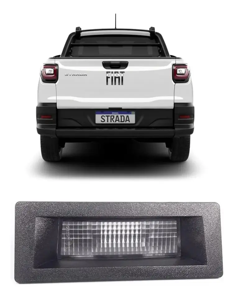 Farol de Matrícula Original Fiat Strada