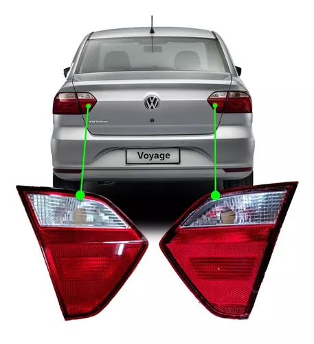 Par Crystal vw gol Voyage Lantern 2013 2014 2015 16 2017 2018 Maleta