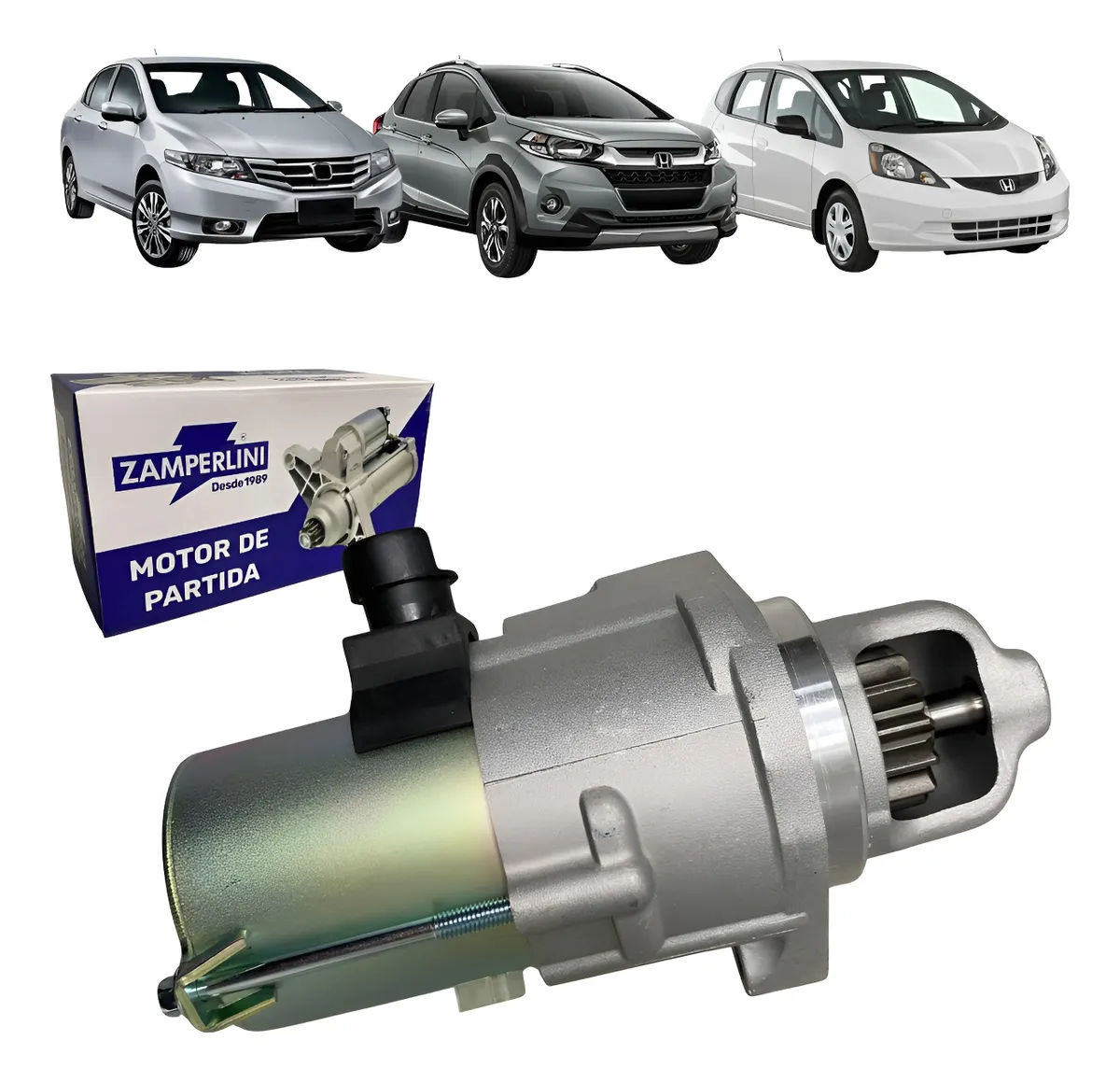 Motor De Arranque Para Honda New Fit E City 2015... en adelante  Sm-74018 13 dientes 12v