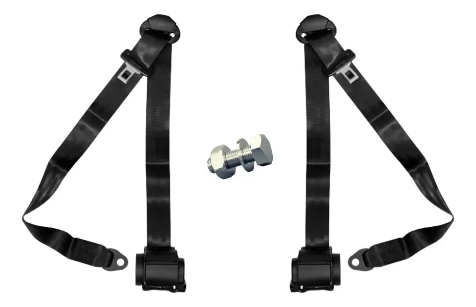 Cinturón de seguridad delantero retráctil para Gol G2 G3 G4 de 2 puertas con tornillos