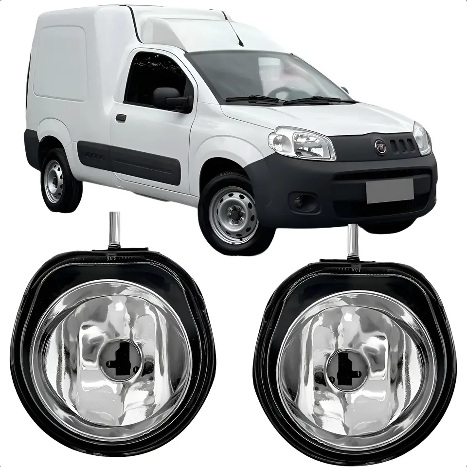 Par de faros auxiliares Fiorino 2014 15 16 17 18 2019 2020