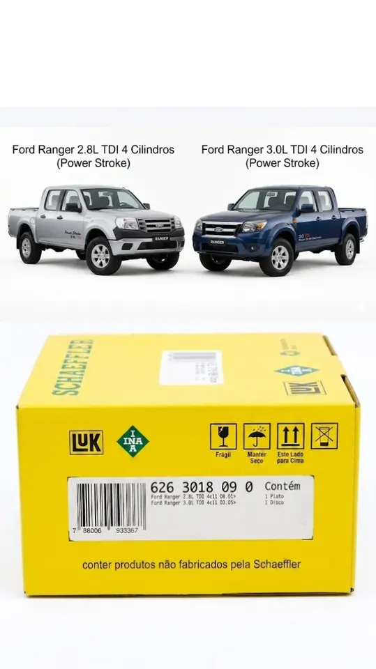 Kit de Embrague Ford Ranger LuK RepSet 626 3018 09 0