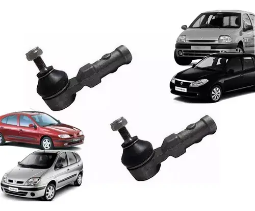 Par De Terminales De Dirección Clio Megane Symbol Kangoo 1999/2008