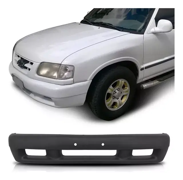 Paragolpes delantero negro texturizado S10 1995 A 2000
