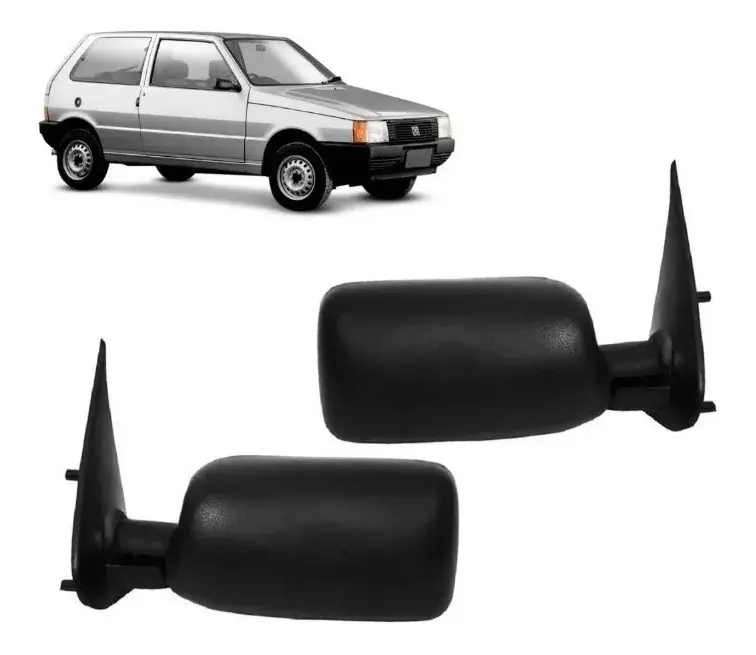 Par De Retrovisores Fiat Uno 1995 95 1996 96 Elx Electronico