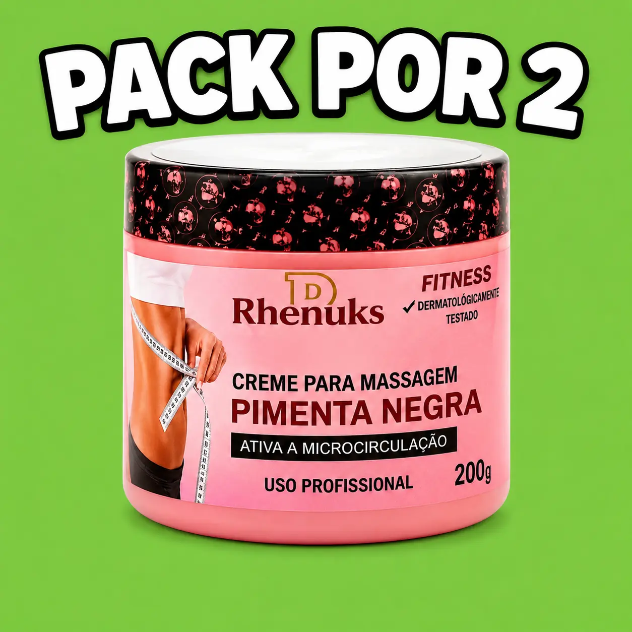 Crema Reductora de Pimienta Negra - PACK POR 2 UNIDADES