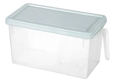 Organizador Grande Alimentos Tapa Y Manija 5 Lts Apilable