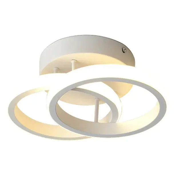 Aplique de techo con luz led estilo nórdico minimalista - modelo aros