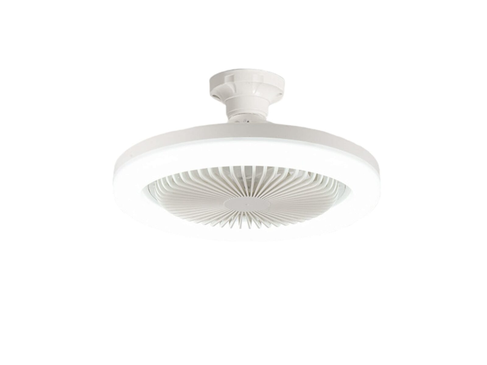 Ventilador de techo silencioso con luz led regulable
