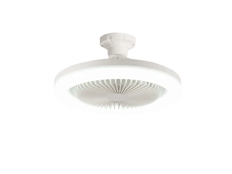 Ventilador de techo silencioso con luz led regulable