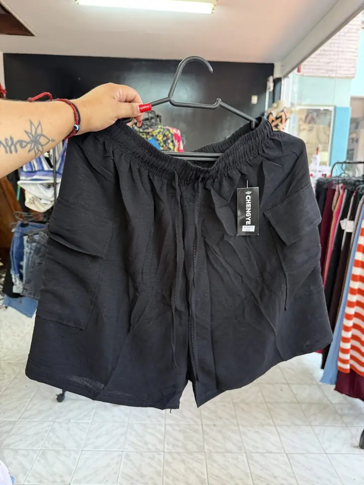 Short Cargo Tela