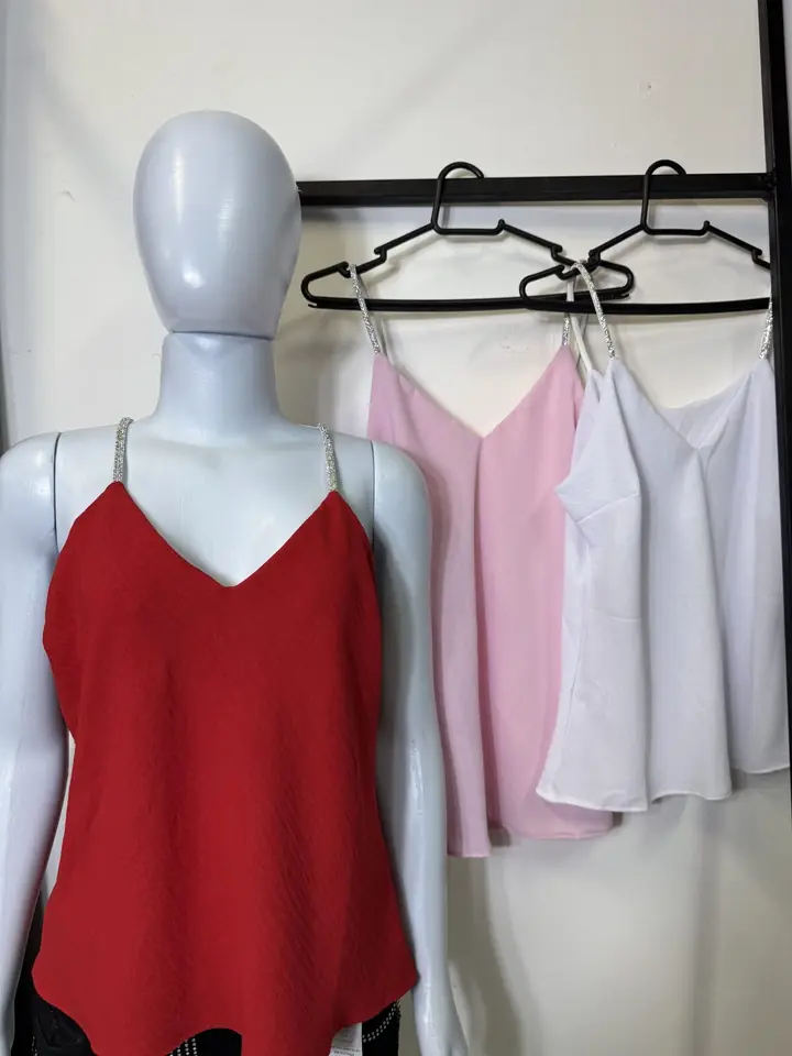Blusa manga de brillo