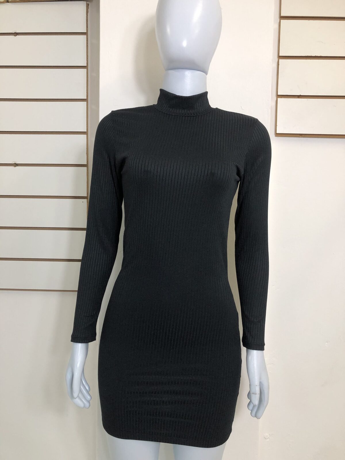 Vestido manga larga