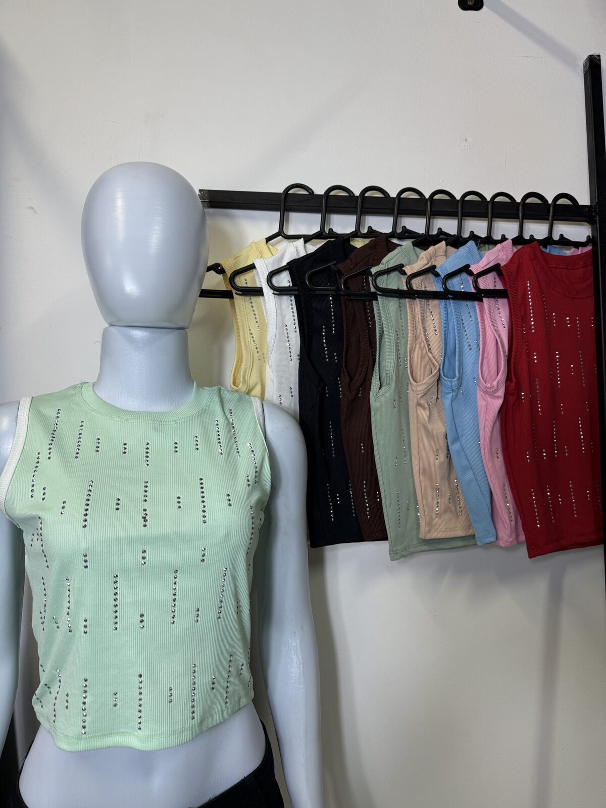Musculosa brillos