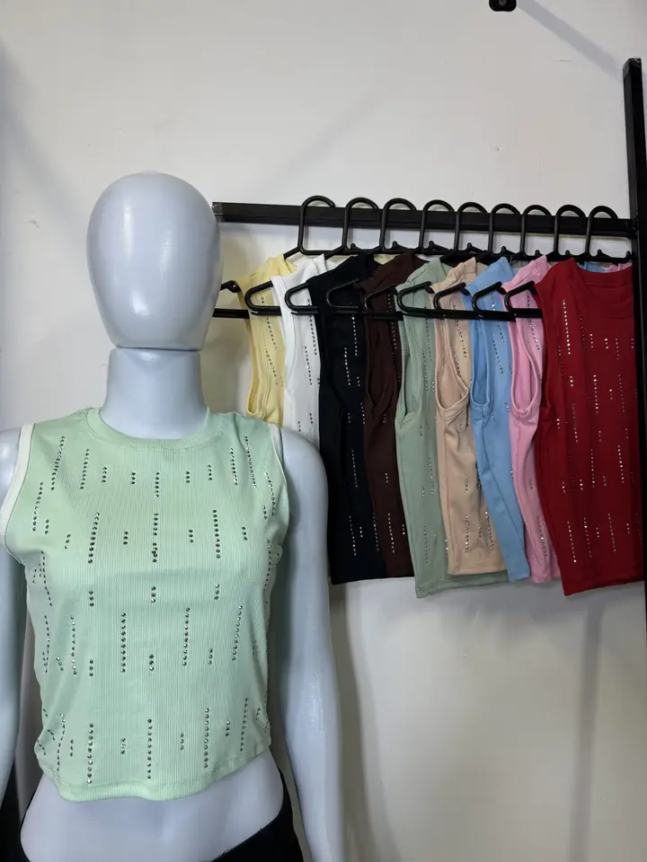 Musculosa brillos