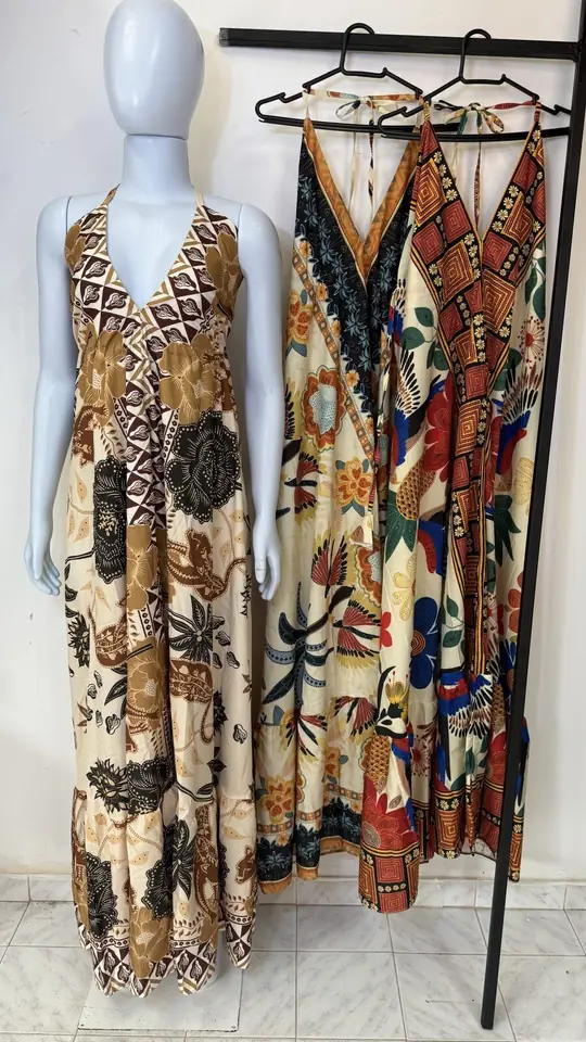 Vestidos largos estampados