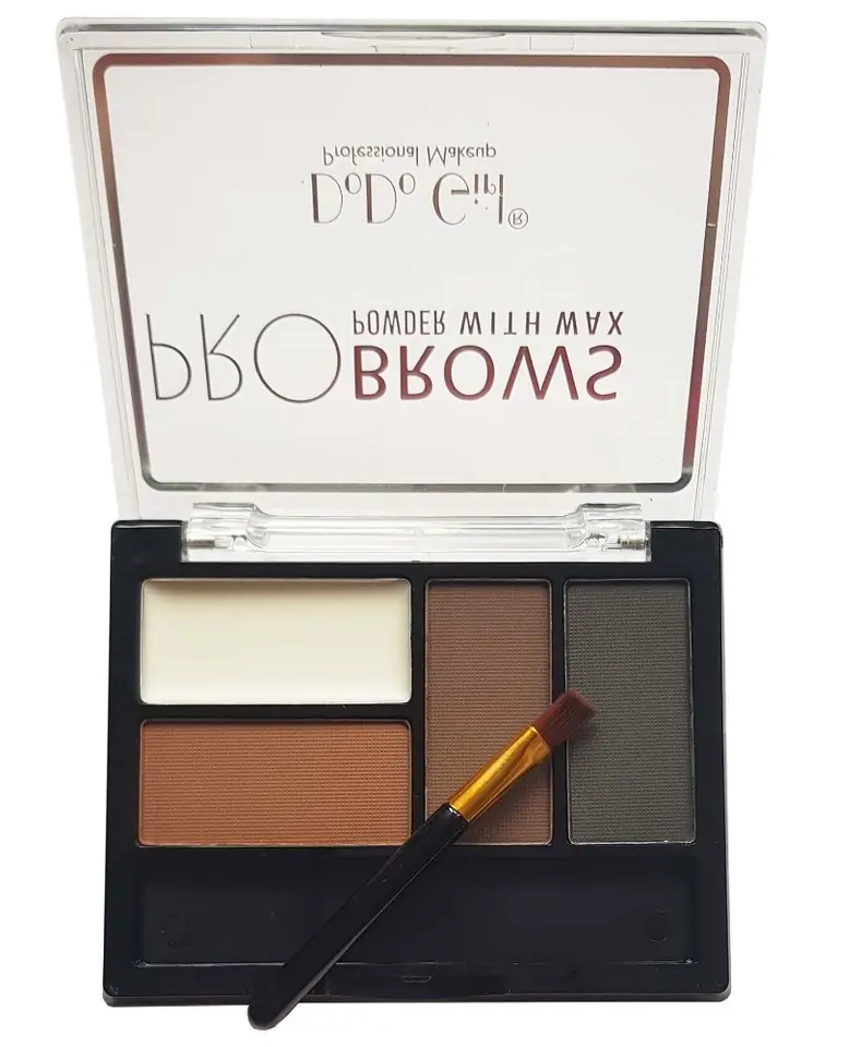 Paleta Para Cejas Dodo Girl Línea Cejas Definitiva Tierra