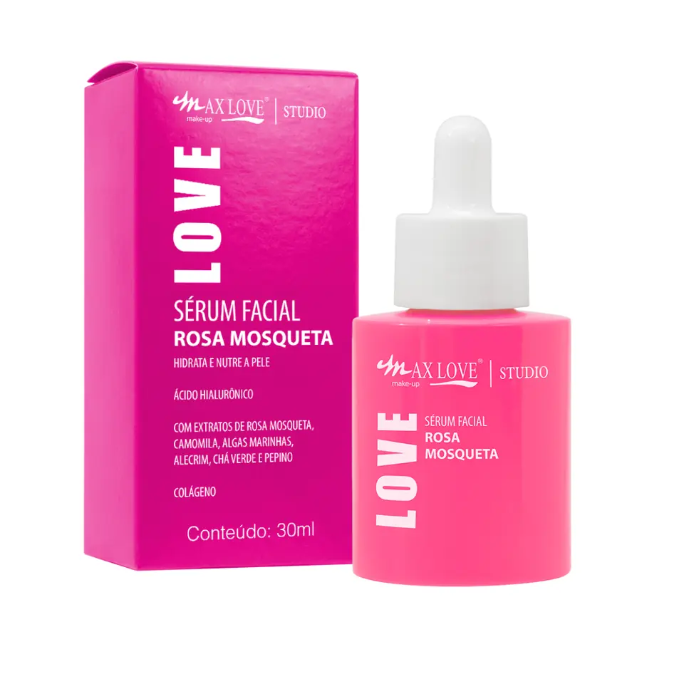 Serum facial de rosa mosqueta Max Love 30ml