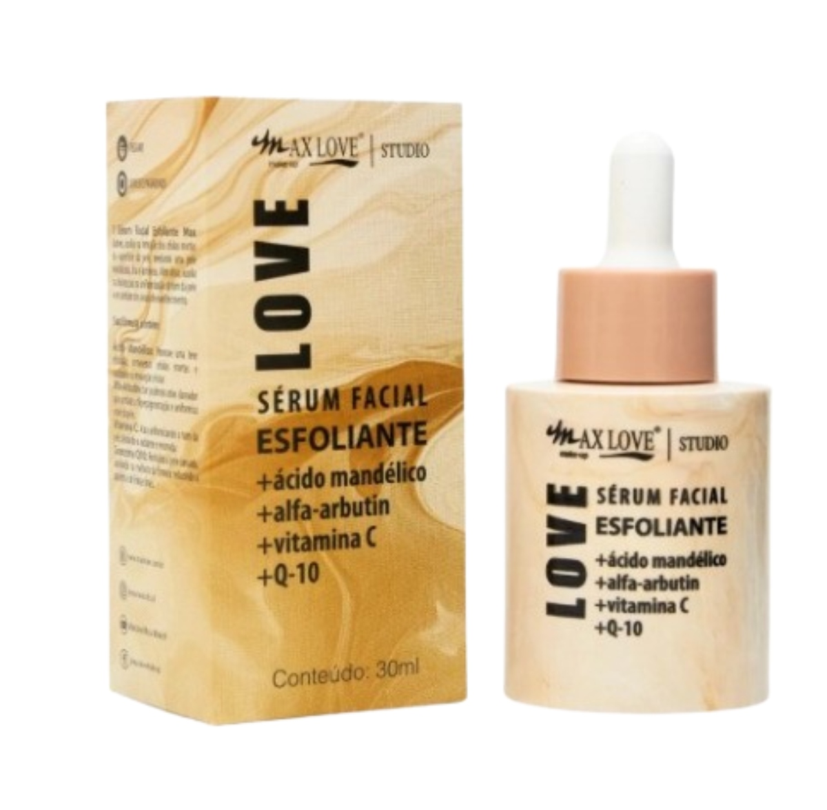 Sérum Exfoliante Max Love Para Cuidado Facial 30+ Normal A Mixta Día/noche