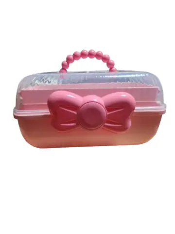 MALETA DE MAQUILLAJE 3 PISOS ABRE FACIL