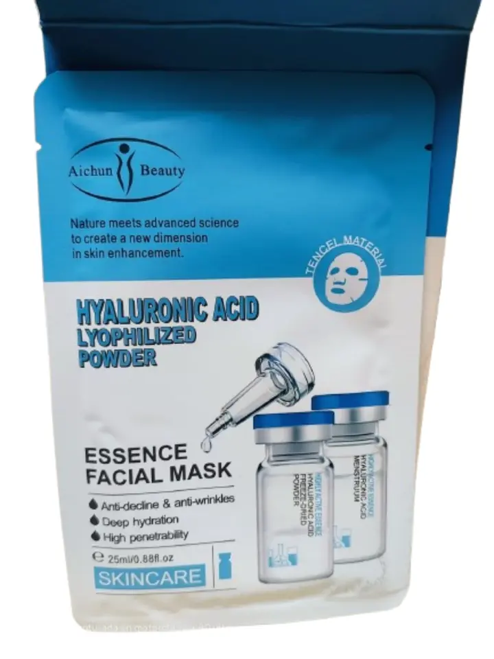 Mascarilla Facial Acido Hialuronico Todo Tipo De Piel
