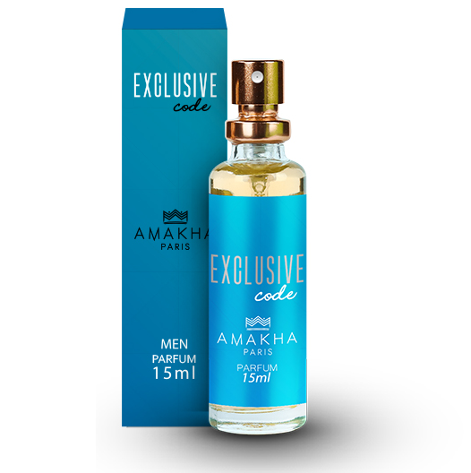 Perfume Exclusive Code Amakha Paris masculino 15 ml