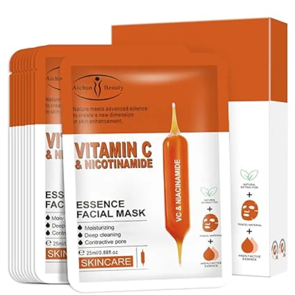 Mascarilla Facial Para Piel Mixta Vitamin C Y Nicotinamide M
