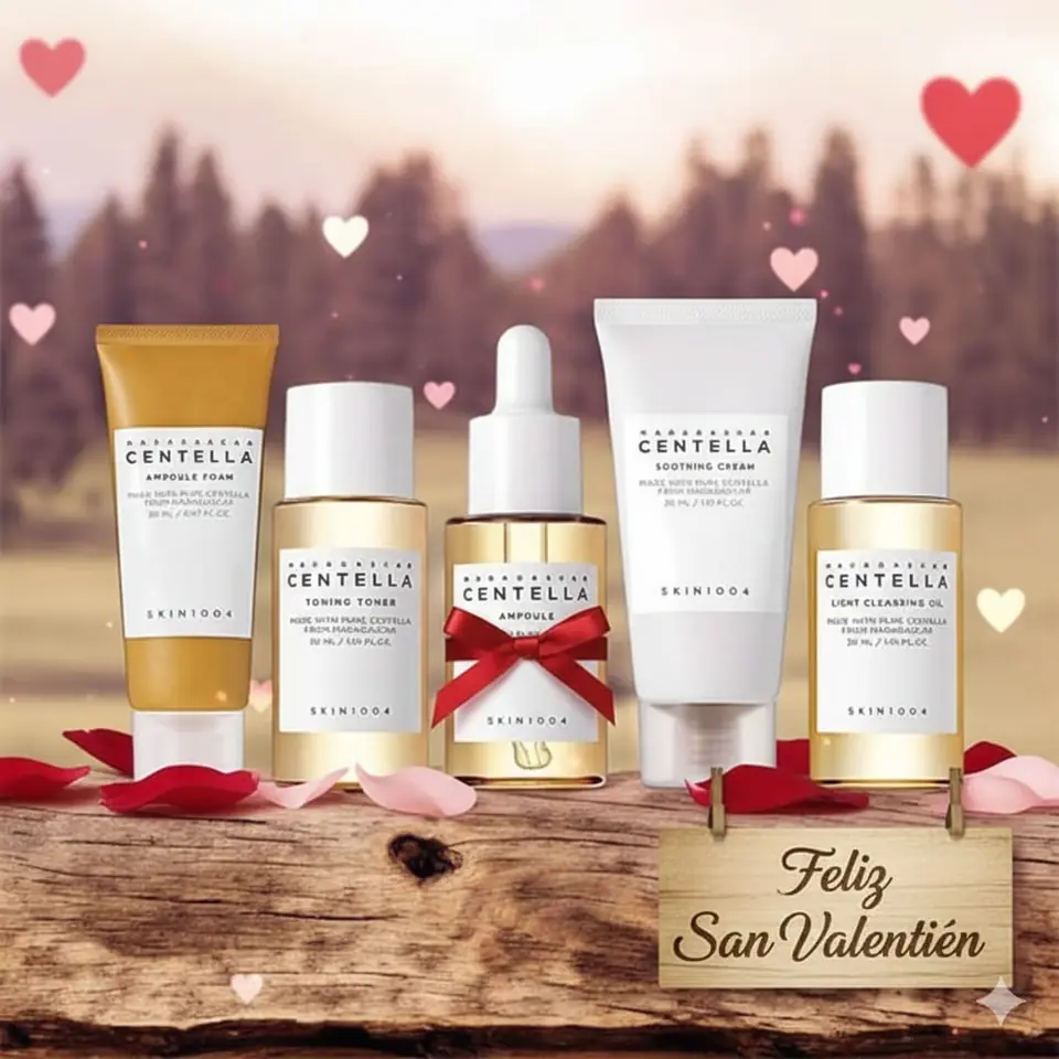 KIT TRAVEL DE 5 PRODUCTOS DE SKINCARE COREANO DE CENTELLA DE MADAGASCAR