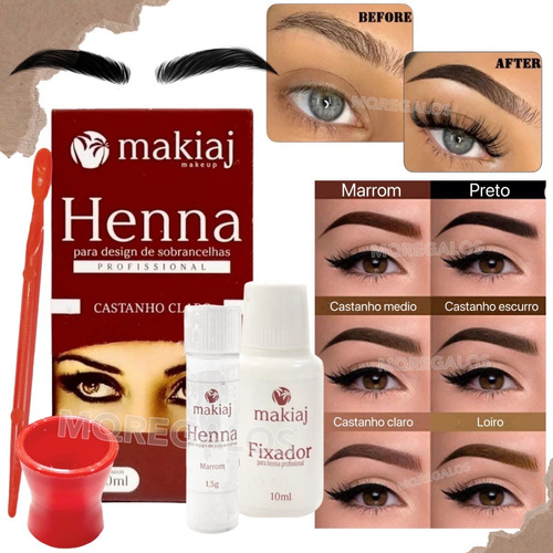 Henna para Cejas – Makiaj