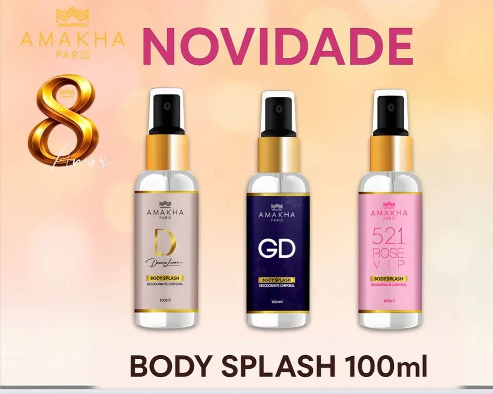 KIT 3 BODY SPLASH DIFERENTES FRAGANCIAS