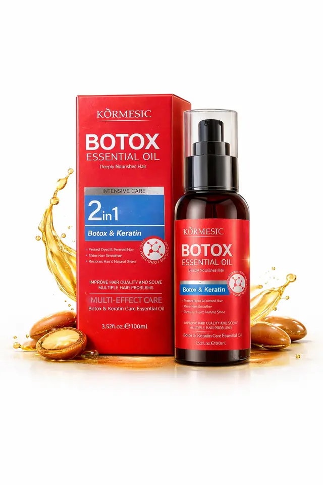 Aceite Capilar Botox & Keratina 2 en 1 – Reparación Intensiva 100ml