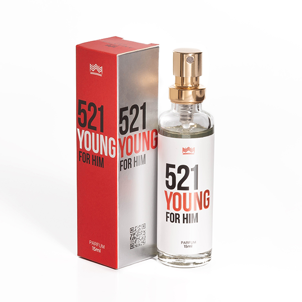 Perfume 521 Young For Him Amakha Paris 15ml