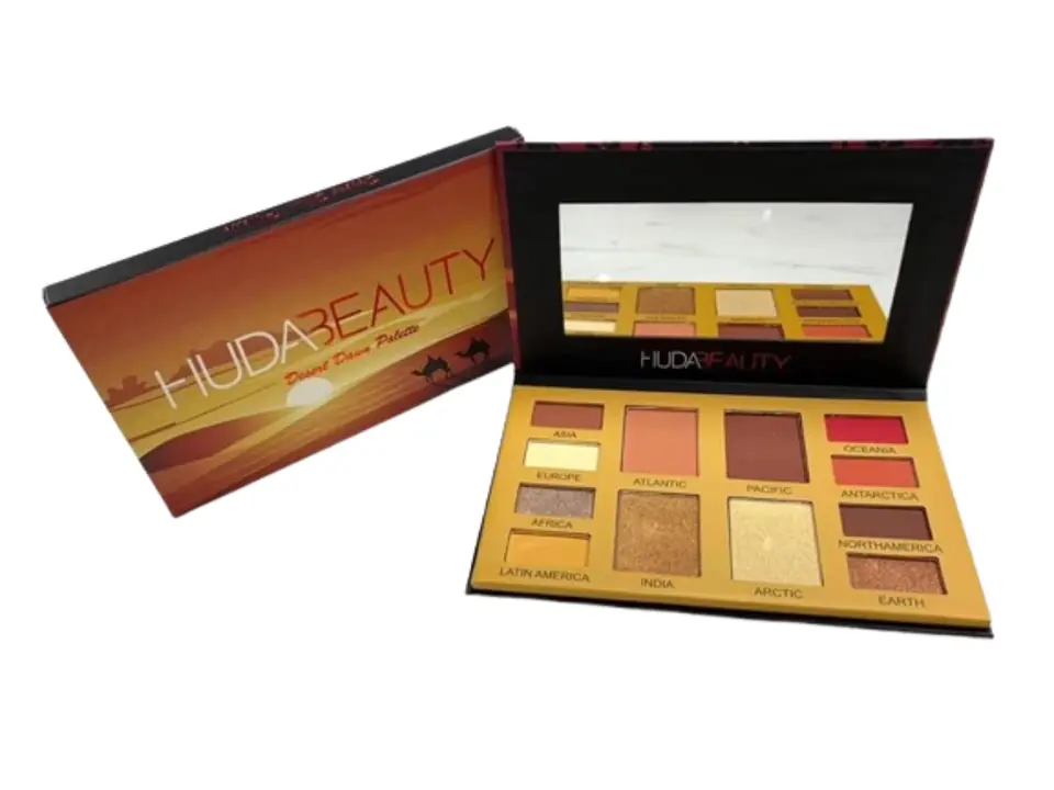 PALETA DESERT DAWN ILUMINADOR RUBOR Y SOMBRAS CON ESPEJO